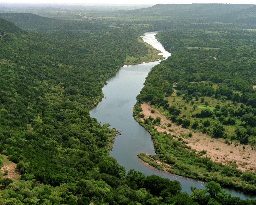 What is the Brazos River?