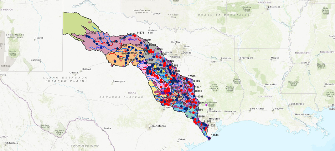 New immersive water quality data site, Brazos Water Snake under review
