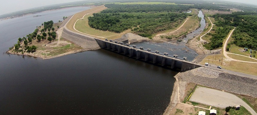 The last holdout – Proctor Lake emerges from drought