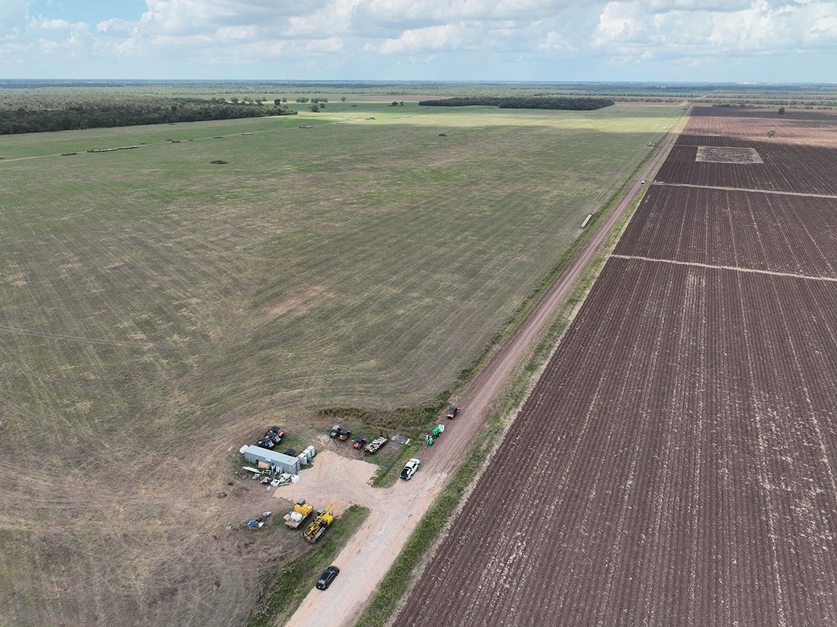 Aeriel view of Allens Creek office.