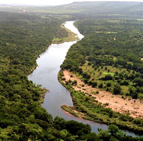Brazos River downstream of PK