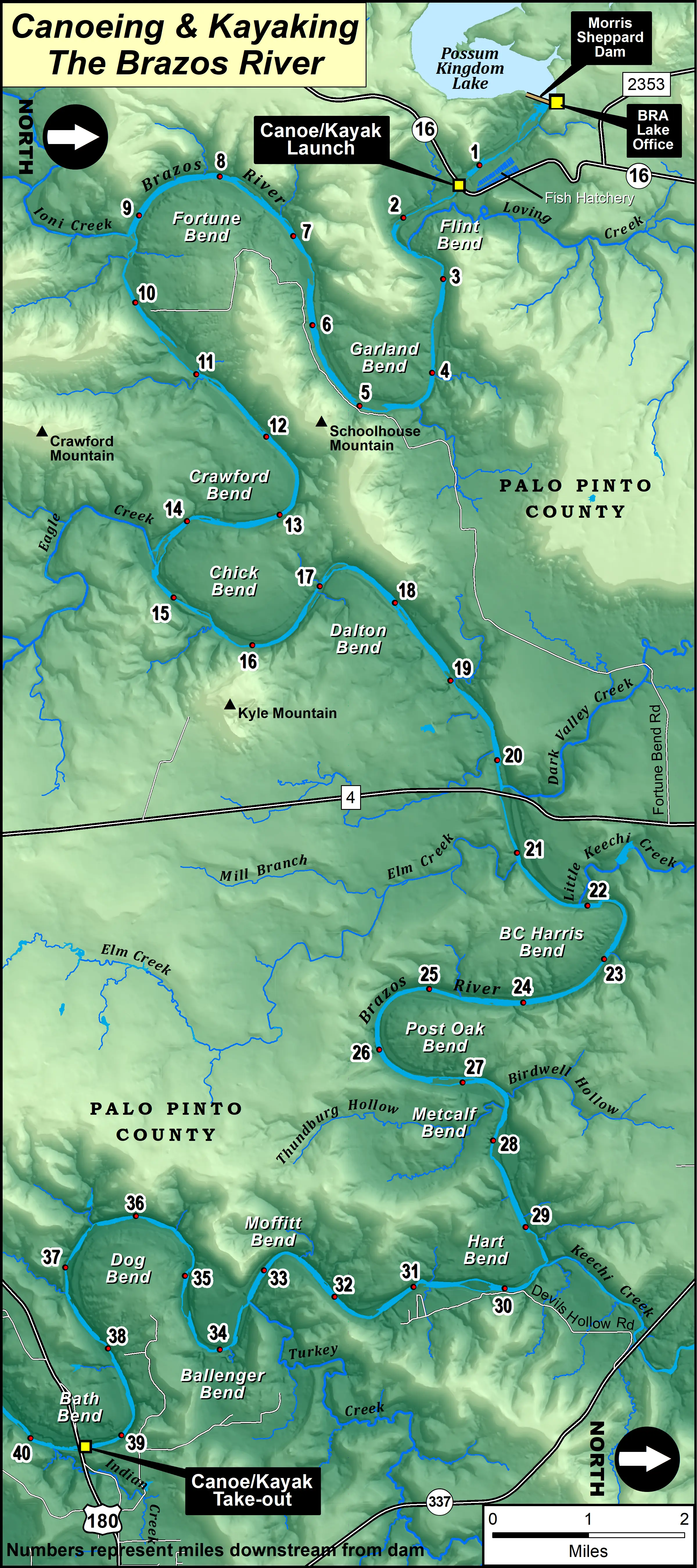 Canoeing & Kayaking the Brazos River Below PK