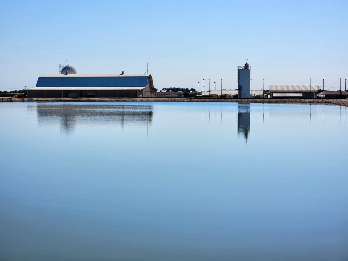 Granger Lake intake structure