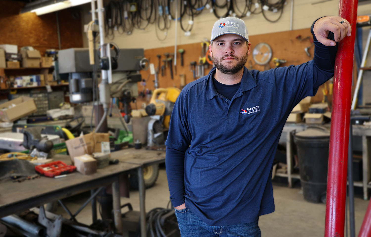 Photo of pipeline right-of-way maintenance
