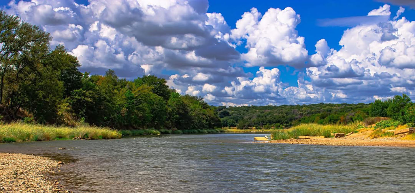 Sunset at Thorp Spring Park at Lake Granbury