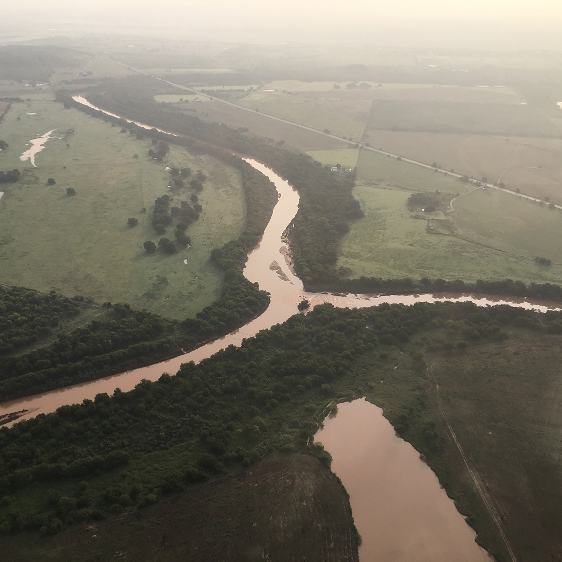 Tributaries of the Brazos River